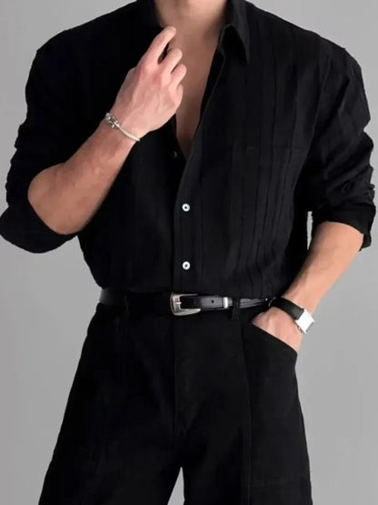 Camisa MUMBAI, mangas largas de hombre.