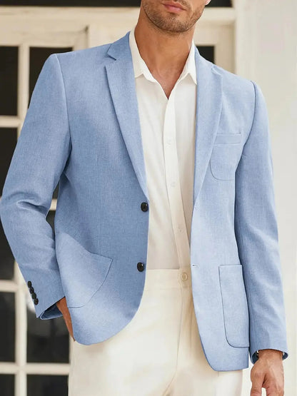 Blazer DERRY de hombre, color azul claro.