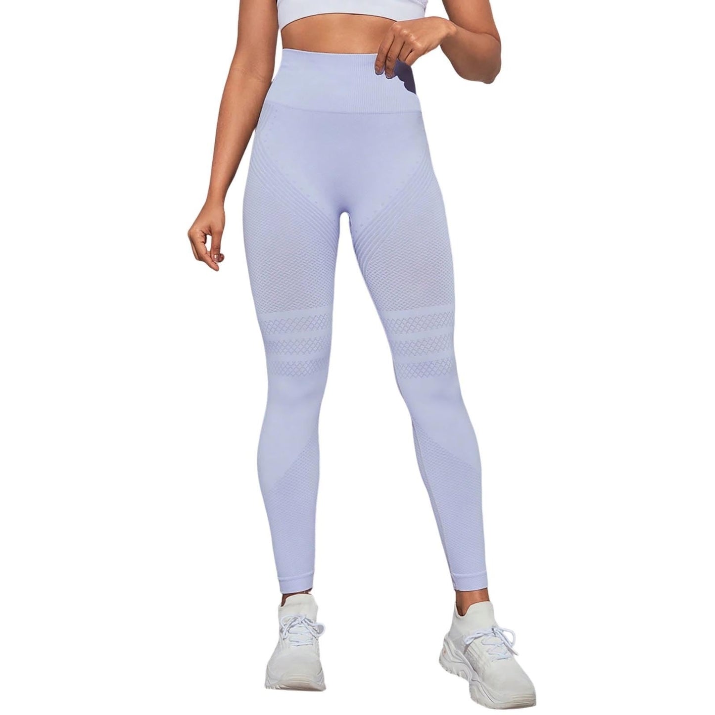 Leggings CLARISA deportiva, cintura alta, con frunce.