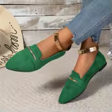 Mocasines PAULA, elegantes, con hebilla.