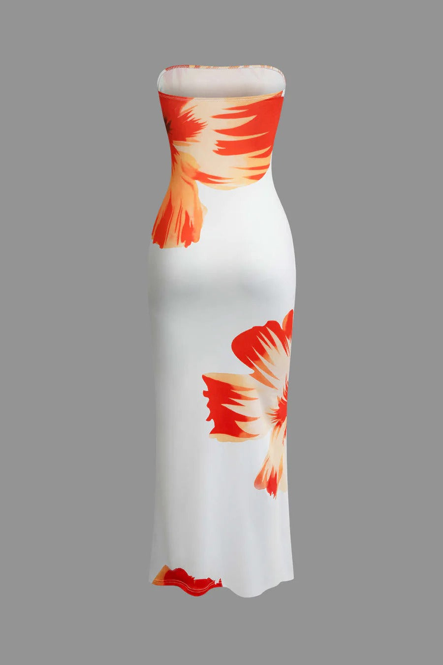 Vestido midi SOLARA, de verano y floral.