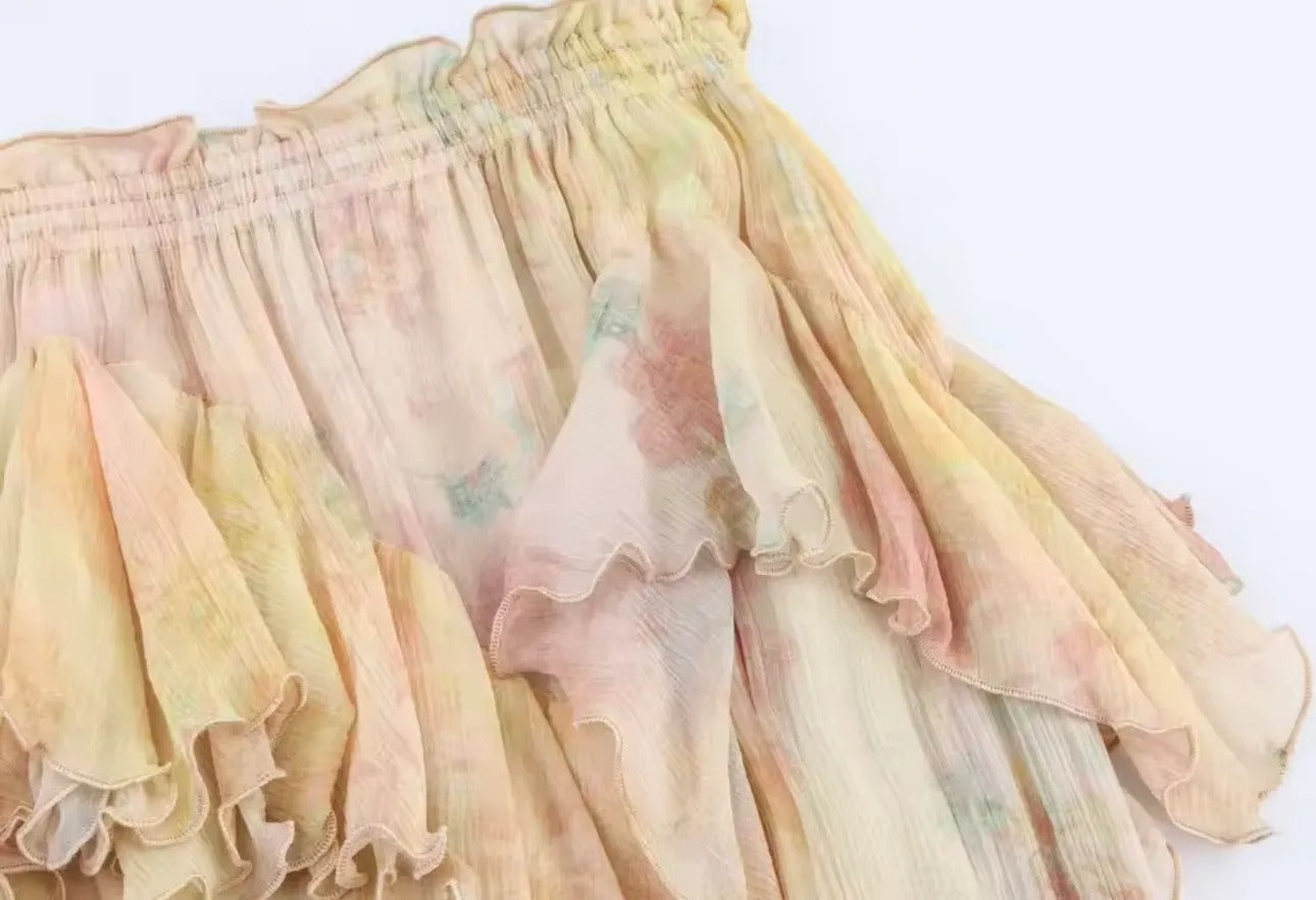 Falda REBECA, larga estilo Boho chic, tendencia 2026