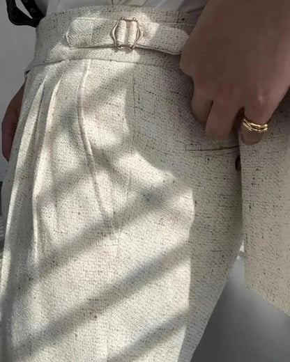 Pantalones BUENOS AIRES de lana elegantes y cómodos para hombre.
