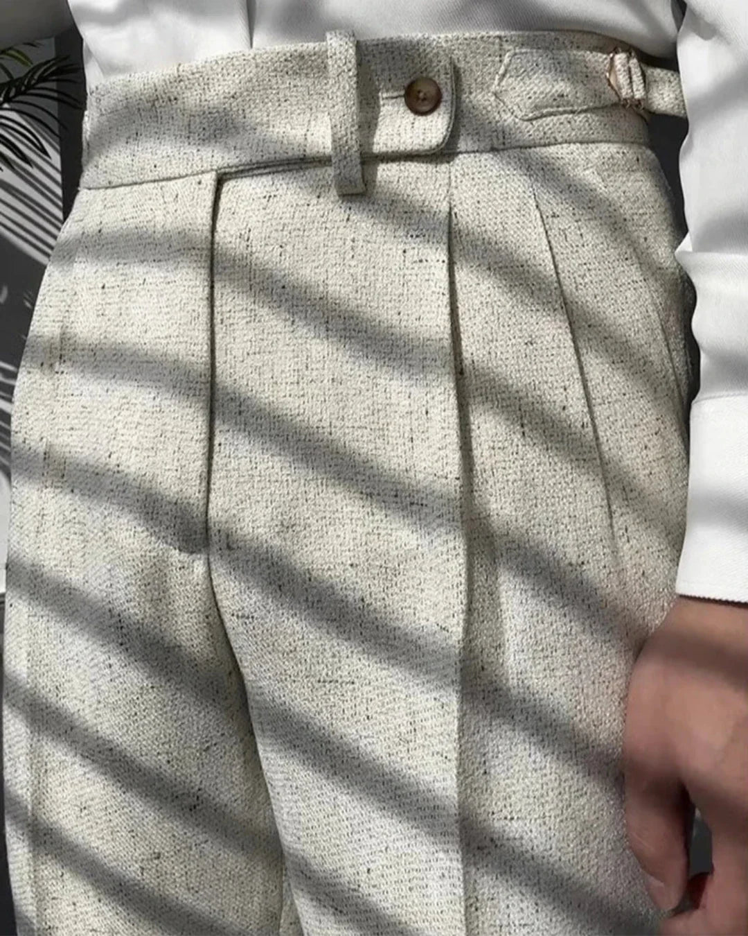 Pantalones BUENOS AIRES de lana elegantes y cómodos para hombre.