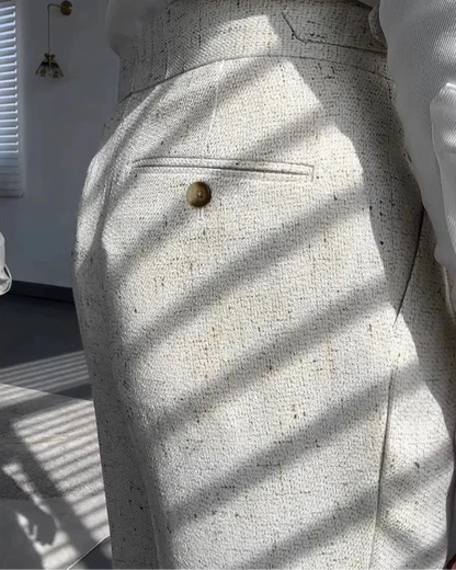 Pantalones BUENOS AIRES de lana elegantes y cómodos para hombre.