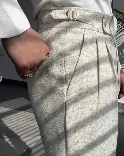 Pantalones BUENOS AIRES de lana elegantes y cómodos para hombre.