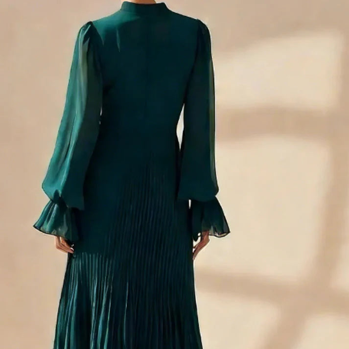 Vestido ALLEGRA, mangas largas, estilo elegante.