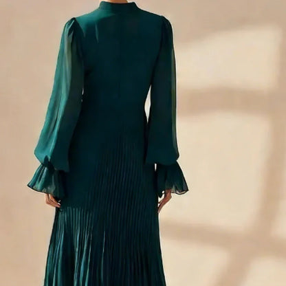 Vestido ALLEGRA, mangas largas, estilo elegante.